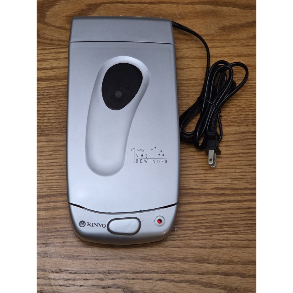 Kinyo 1-Way VHS Video Cassette Rewinder UV-428 EUC